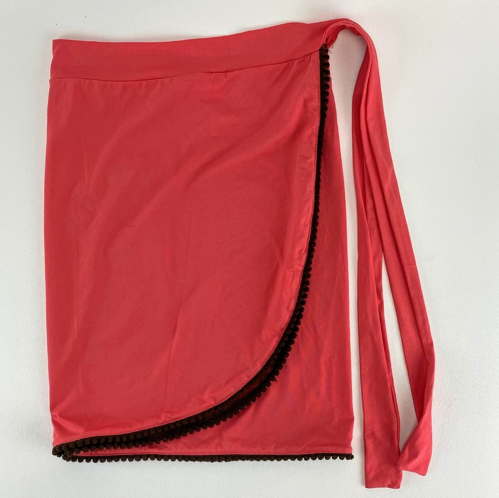 Pareo Wrap Skirt with Straps Swim Cover up